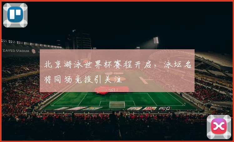北京游泳世界杯赛程开启，泳坛名将同场竞技引关注